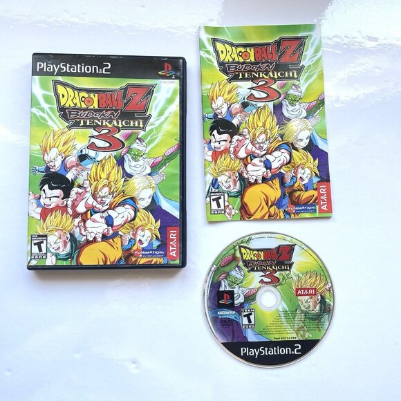 Dragon Ball Z: Budokai Tenkaichi 3 (PS2, Sony PlayStation 2, 2007) CIB w Manual - Picture 1 of 15